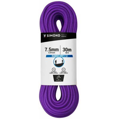 Simond Rando Dry 7,5 mm 30m – Zboží Dáma