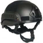 Helma Mil-Tec Fast Paratrooper kompletní plastová černá – Sleviste.cz