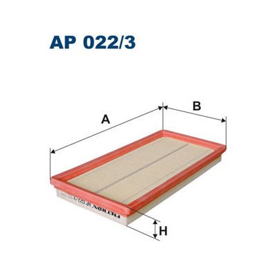 Vzduchový filtr FILTRON AP 022/3 – Hledejceny.cz