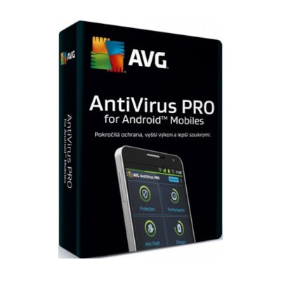 AVG AntiVirus Pro Android 1 lic. 1 rok (avp.1.12m) – Hledejceny.cz