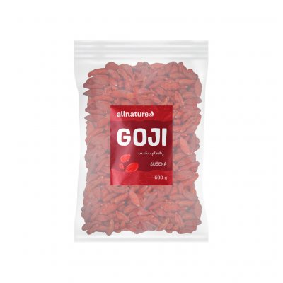 Allnature Goji Kustovnice čínská sušená 500 g – Zboží Mobilmania