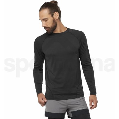 Salomon Cross Run LS Tee M LC1826400 deep black – Hledejceny.cz