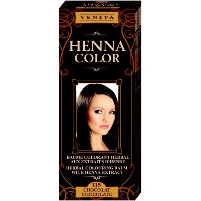 Venita Henna Color barvící balzám na vlasy 115 Chocolate 75 ml – Zboží Mobilmania