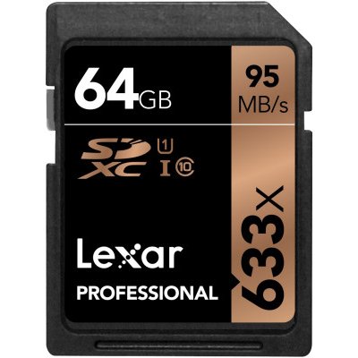 Pamäťová karta lexar 64gb sdxc 633x uhs-i