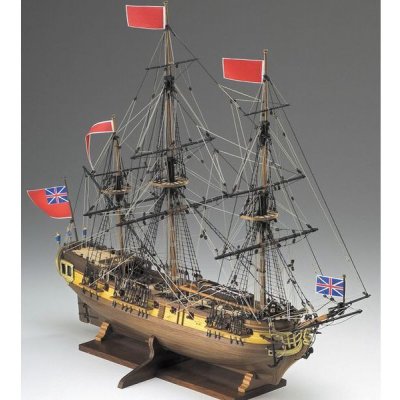 Corel H.M.S. Greyhound fregata 1720 1:100 – Zboží Mobilmania