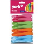York kolíčky na prádlo extra 16 ks – Zboží Mobilmania