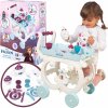 Příslušenství k dětským kuchyňkám Smoby servírovací vozík Frozen 2 Disney XL Tea Trolley se 17 doplňky