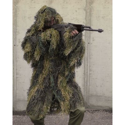 Mil-Tec parka Sniper Ghillie woodland – Sleviste.cz