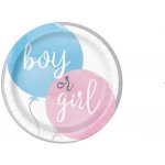 Fóliový balón Gender Reveal Boy or Girl 45 cm – Hledejceny.cz