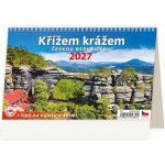 stolní Křížem krážem Českou republikou 22,6cm x 13,9cm, S23-27 2027 – Zboží Mobilmania