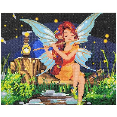 VIMALOR Diamantové malování Víla 34 x 43 cm – Hledejceny.cz