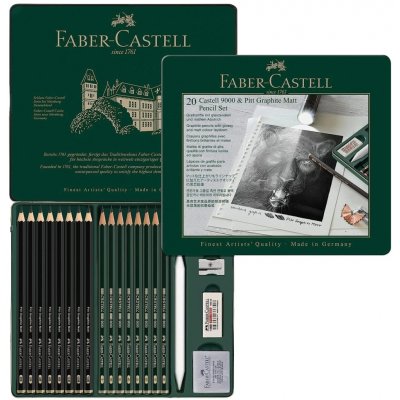 Faber-Castell 9000 Art Set 12 ks – Zboží Dáma