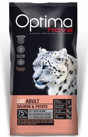 Visán OPTIMAnova Cat Salmon & Potato GF 2 kg