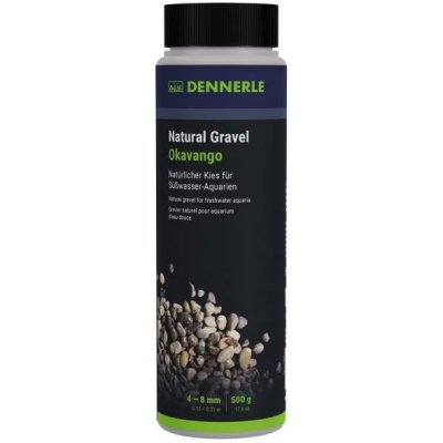 Dennerle přírodní štěrk Okavango 4-8 mm 0,5 kg – Zbozi.Blesk.cz
