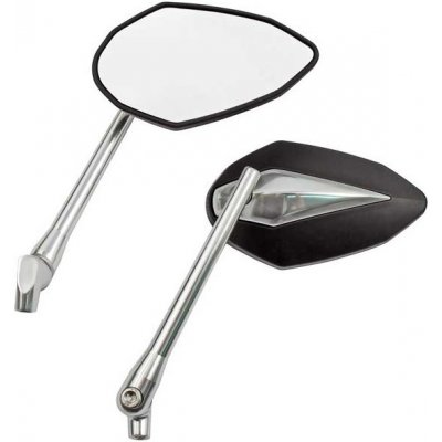 Sada zrkadiel Double Deuce. Čierna/čierna hlava | Zboží Auto