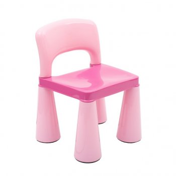 New Baby sada stoleček a dvě židličky růžová