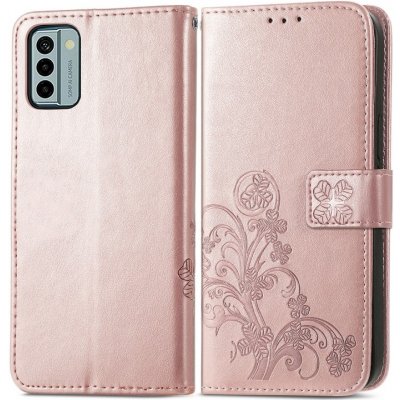 VSECHNONAMOBIL 58349 ART FLOWERS Peněženkový kryt Nokia G22 světle růžový – Zboží Živě