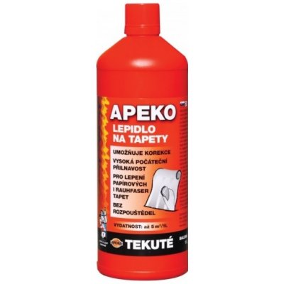 BARVY A LAKY HOSTIVAŘ Apeko V1306, tekuté lepidlo na tapety, 1 l