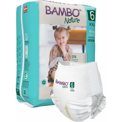 Bambo nature tréninkové kalhotky XL 18-30 kg 18 ks – Zbozi.Blesk.cz