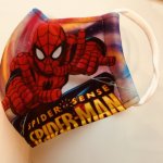 sawan dětská bavlněná rouška dvouvrstvá SPIDERMEN – Zboží Dáma