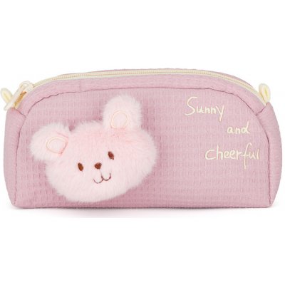 OxyBag etue plyšová medvěd růžový – Hledejceny.cz