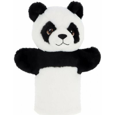 Keel Toys Keeleco plyšový maňásek na ruku eko 27 cm Panda – Zbozi.Blesk.cz