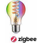 Paulmann Filament 230V Smart Home Zigbee 3.0 LED žárovka E27 6,3W RGBW+ stmívatelné zlatá – Hledejceny.cz