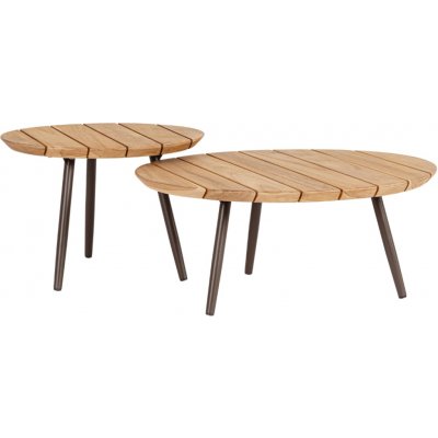 Bizzotto Set dvou zahradních stolků Talaia 50/70 cm – Hledejceny.cz