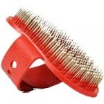 Trixie Kartáč gumový dlaňový Terier s drátky 12,5 - 7,5 cm – Zboží Dáma