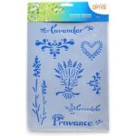 Šablona levandule plastová, 20x30cm – Zboží Dáma