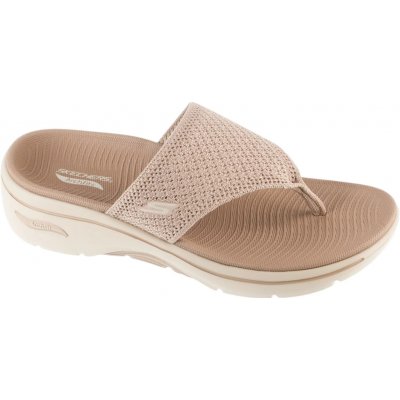 Skechers dámské žabky Go Walk Arch Fit 2.0 Sandal Carrie 140861 tpe – Zboží Dáma