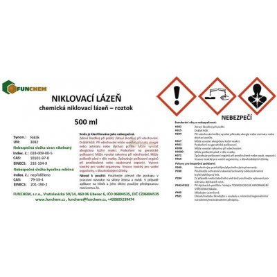 Lázeň niklovací NI1 200ml – Zboží Dáma