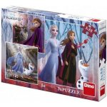 Dino Frozen/Ledové království II 3 x 55 dílků – Hledejceny.cz