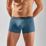 Blancheporte Sada 3 boxerek Dim modrá +čern+čokoládová – Zboží Dáma