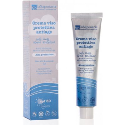 laSaponaria zpevňující a ochranný pleťový krém SPF30 BIO 40 ml – Zboží Dáma