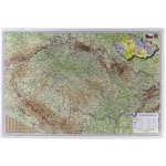 Podložka na stůl stolní mapa ČR – Zboží Dáma