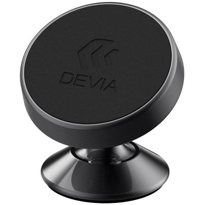 Držák do auta DEVIA - magnetický - s přísavkou na palubní desku - 360° otočný - černý – Zboží Živě