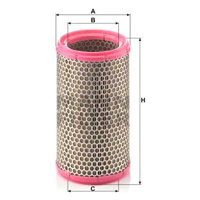 MANN FILTER Vzduchový filtr C 1589/3 – Hledejceny.cz