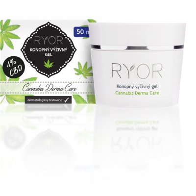Ryor Cannabis Derma Care konopný výživný gel 50 ml