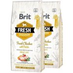 Brit Fresh Chicken with Potato Adult Great Life 2 x 12 kg – Hledejceny.cz