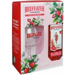 Beefeater Pink Gin 37,5% 0,7 l (dárkové balení 1 sklenice) – Zboží Mobilmania