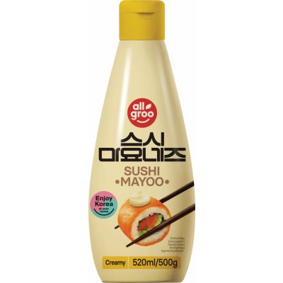Allgroo Sushi Mayoo krémová omáčka na sushi majonéza 520 ml – Sleviste.cz