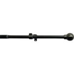 Záclonová souprava roztažitelná Koule 16/19mm černý nikl, 200 - 350 cm – Hledejceny.cz