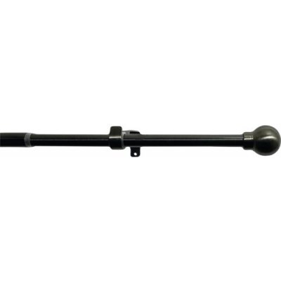 Záclonová souprava roztažitelná Koule 16/19mm černý nikl, 200 - 350 cm – Hledejceny.cz