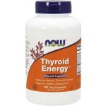 Now Foods Thyroid Energy Štítná žláza 180 rostlinných kapslí – Hledejceny.cz