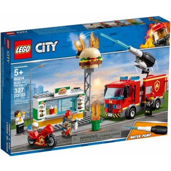 LEGO® City 60214 Záchrana burgrárny