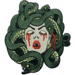 Nažehlovací nášivka Krvácející medúza 10 x 11 cm – Zboží Dáma