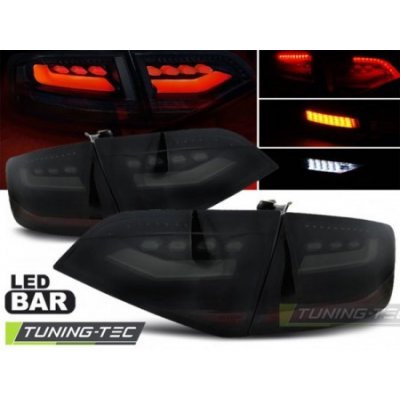 Zadní světla, světlomety, lampy Audi A4 B8 sedan, 2008-2011, LED bar, kouřové | Zboží Auto