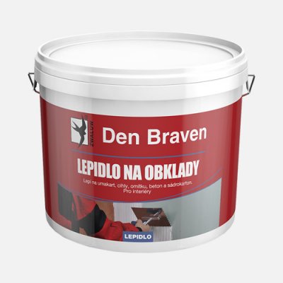 Den Braven lepidlo na obklady 5kg - bílý – Zbozi.Blesk.cz