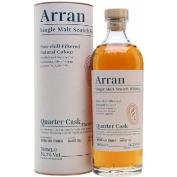 Arran Quarter Cask The Bothy 56,2% 0,7 l (tuba)